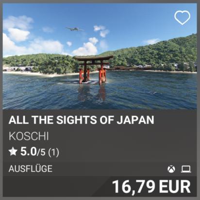 All sights of Japan